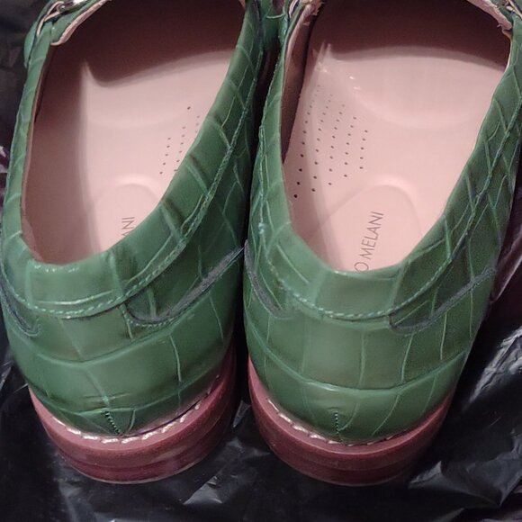 Green Antonio Melani Loafers - Picture 5 of 5